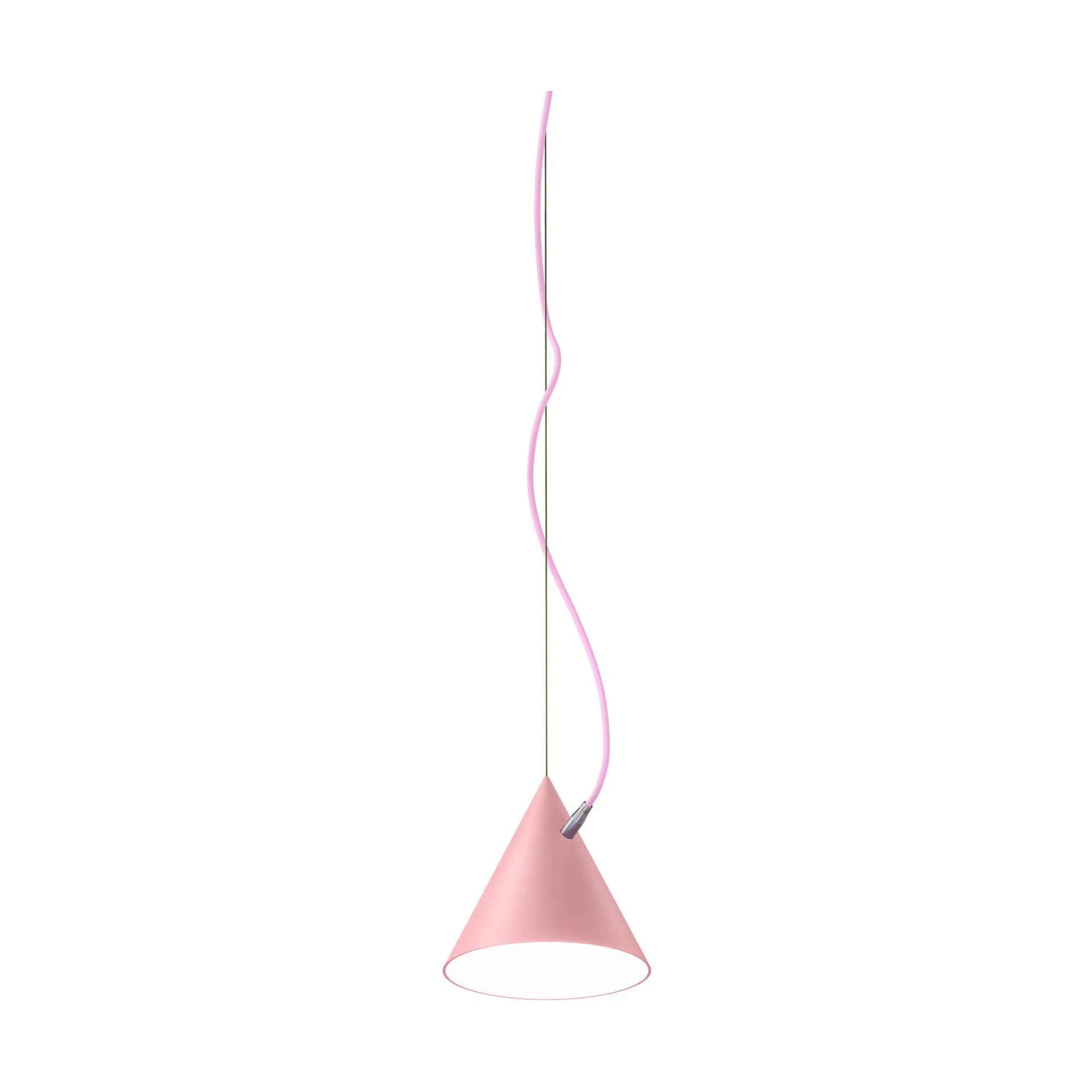 Lámpara colgante Castor 20 cm, Rosa-rosa-plata Noon