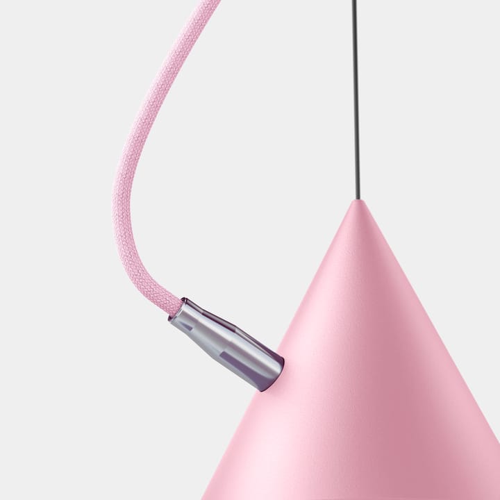 Lámpara colgante Castor 20 cm - Rosa-rosa-plata - Noon