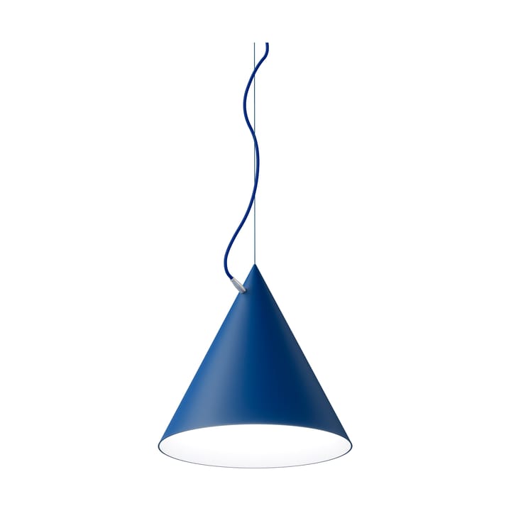 Lámpara colgante Castor 40 cm - Azul-azul-plata - Noon