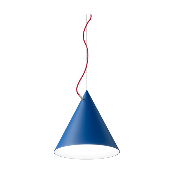 Lámpara colgante Castor 40 cm - Azul claro-rojo-plata - Noon