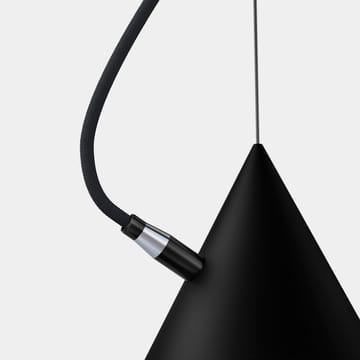 Lámpara colgante Castor 40 cm - Negro-negro-negro - Noon