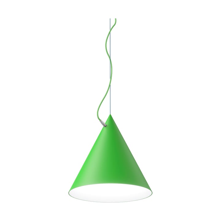 Lámpara colgante Castor 40 cm - Verde claro-verde claro-plata - Noon