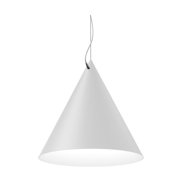 Lámpara colgante Castor 60 cm - Blanco-blanco-plata - Noon