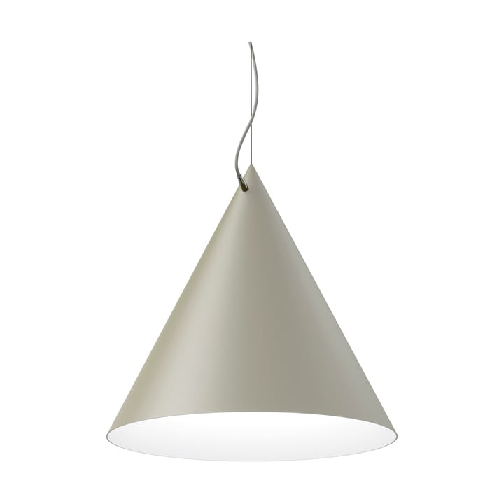 Lámpara colgante Castor 60 cm - Gris-gris claro-plata - Noon