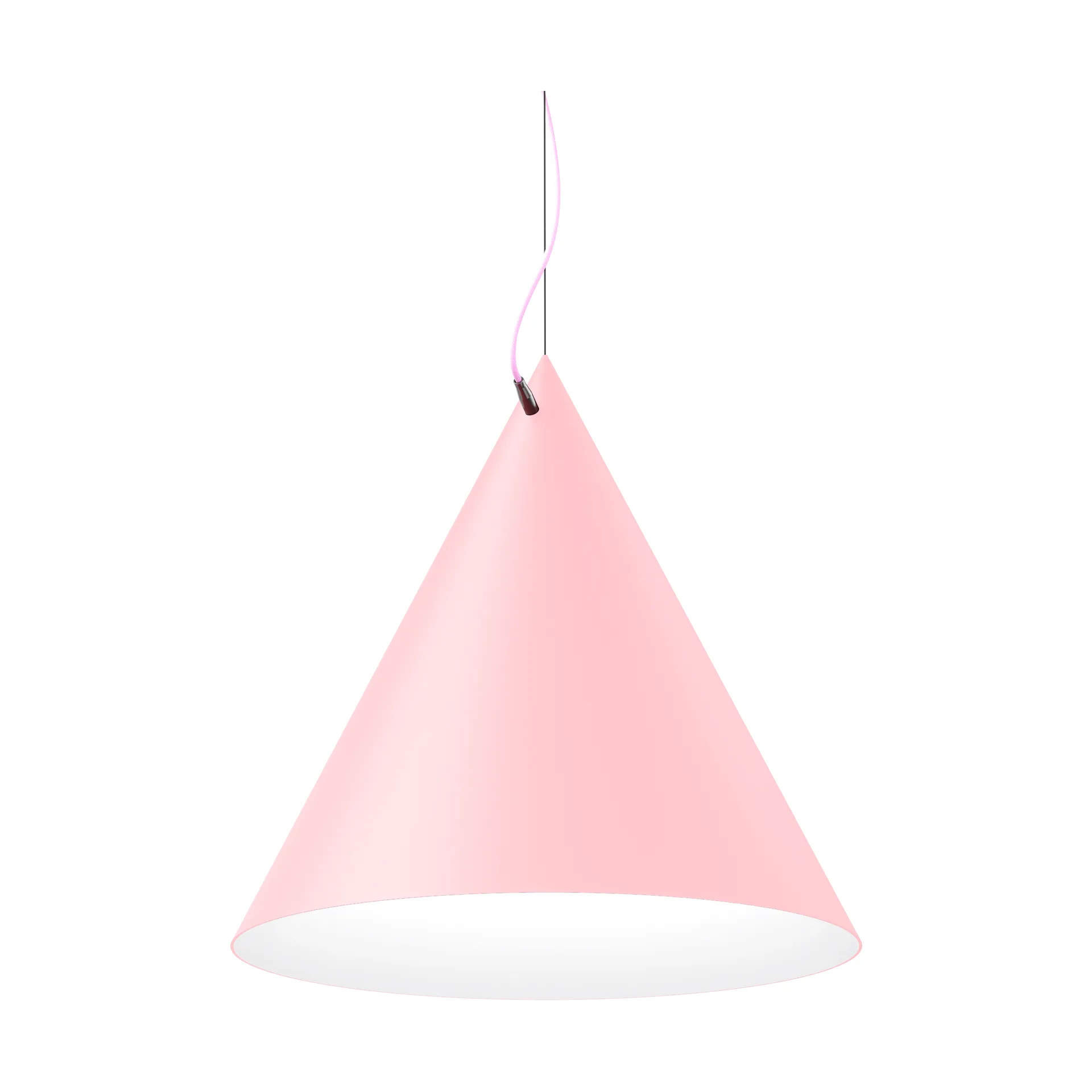 Lámpara colgante Castor 60 cm, Rosa-rosa-plata Noon