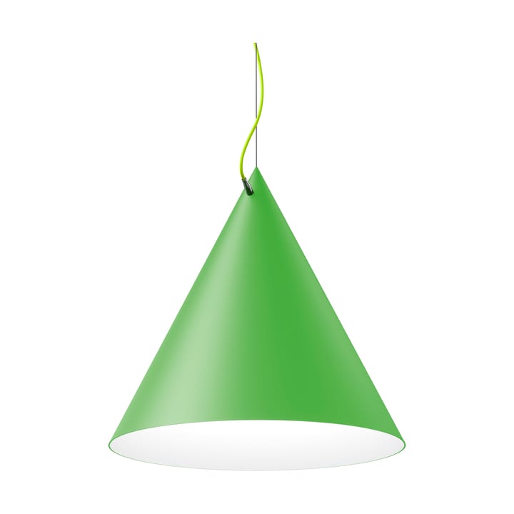 Lámpara colgante Castor 60 cm - Verde claro-verde claro-plata - Noon