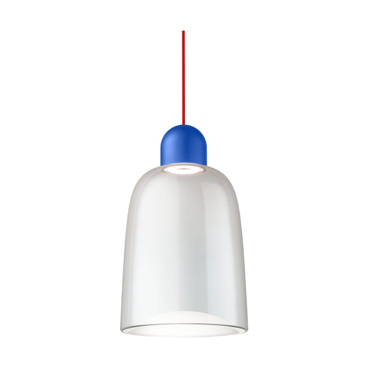 Lámpara colgante Dia 27 cm - Azul claro-rojo - Noon