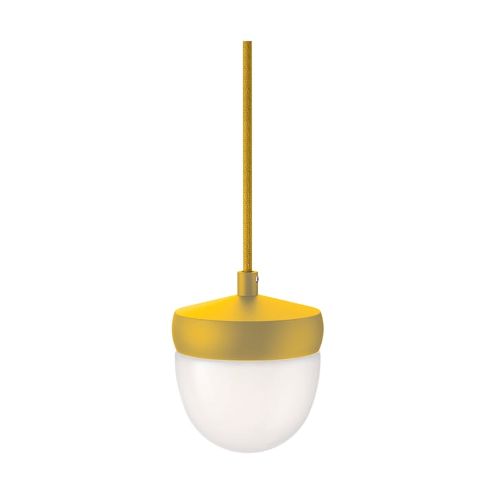 Lámpara colgante Pan esmerilado 10 cm - Amarillo dorado-amarillo azufre - Noon