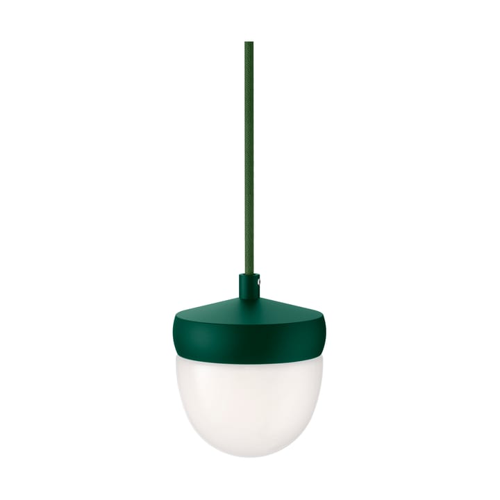 Lámpara colgante Pan esmerilado 10 cm - British racing green-verde oscuro - Noon