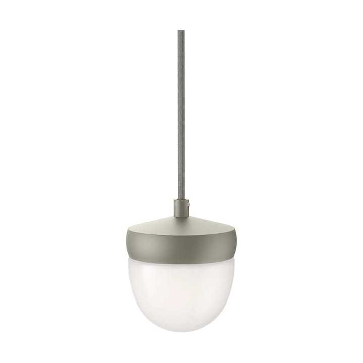 Lámpara colgante Pan esmerilado 10 cm - Gris-gris claro - Noon