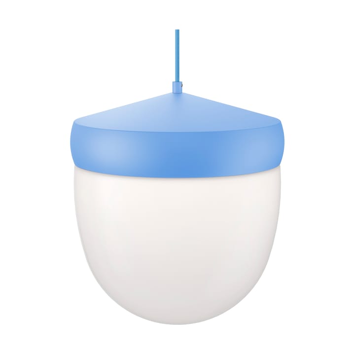 Lámpara colgante Pan esmerilado 30 cm - Azul pastel-azul claro - Noon