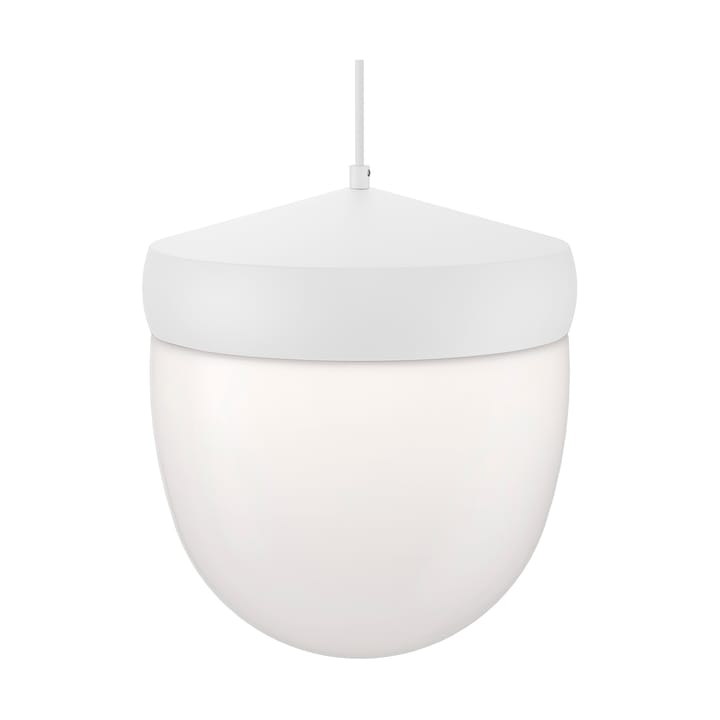 Lámpara colgante Pan esmerilado 30 cm - Blanco-blanco - Noon