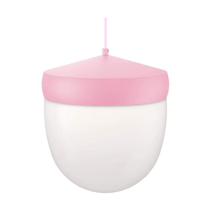 Lámpara colgante Pan esmerilado 30 cm - Rosa-rosa - Noon