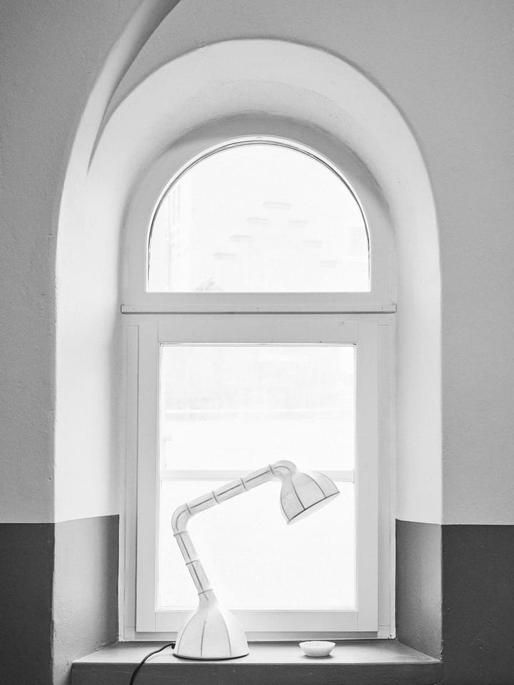 Lámpara de mesa Ori M, Blanco Noon