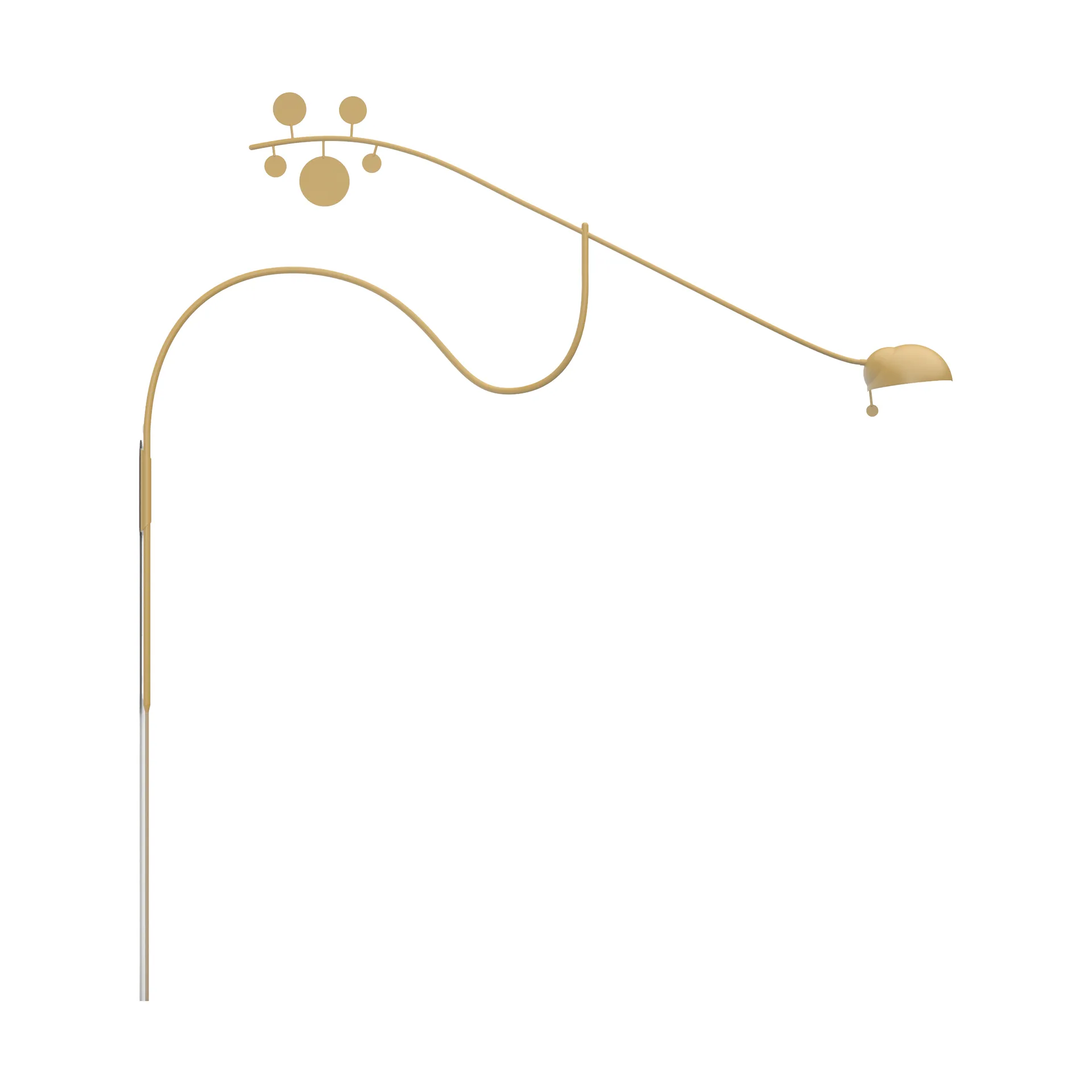 Lámpara de pared Juno, Beige-beige claro Noon