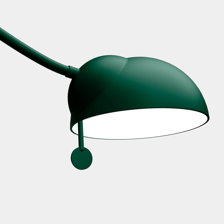 Lámpara de pared Juno, British racing green-verde oscuro Noon