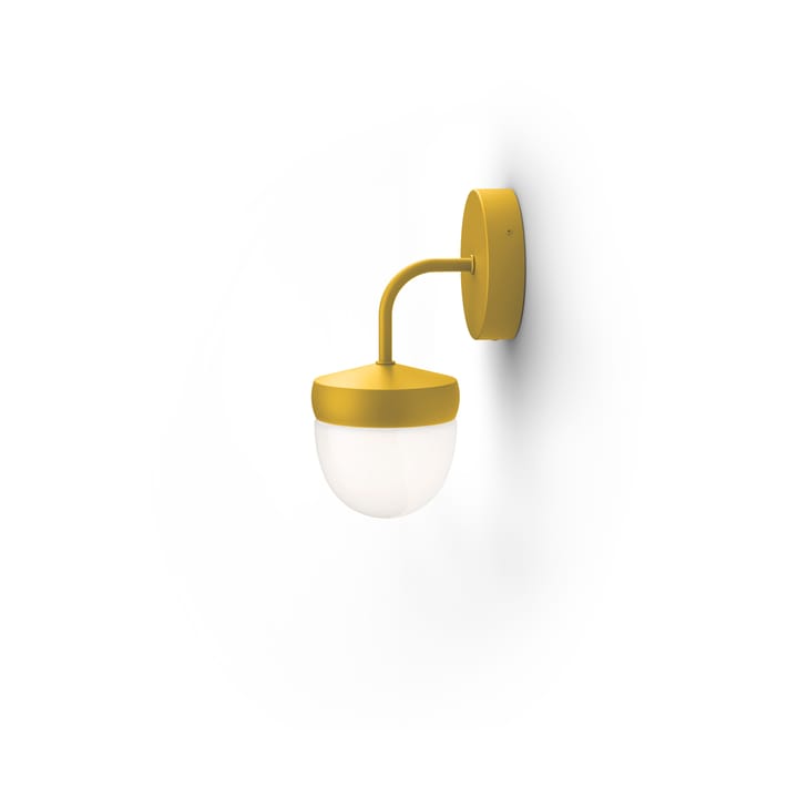 Lámpara de pared Pan esmerilado 10 cm - Amarillo dorado - Noon