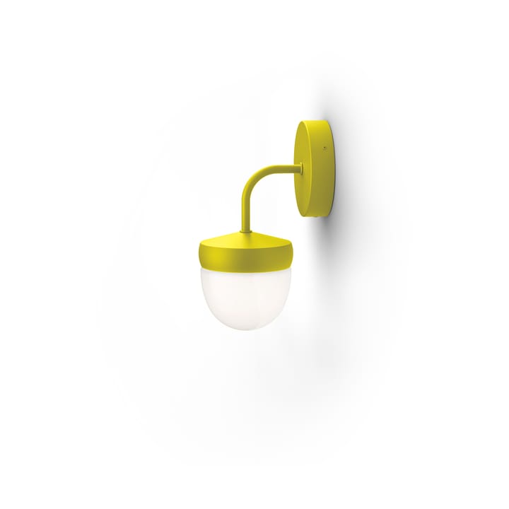 Lámpara de pared Pan esmerilado 10 cm - Amarillo - Noon