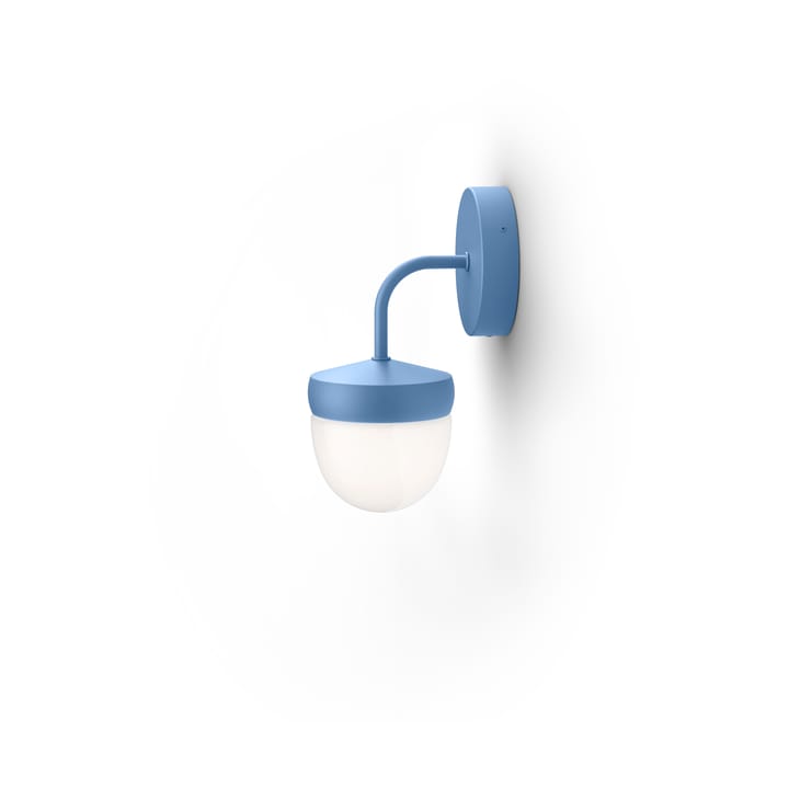Lámpara de pared Pan esmerilado 10 cm - Azul pastel - Noon