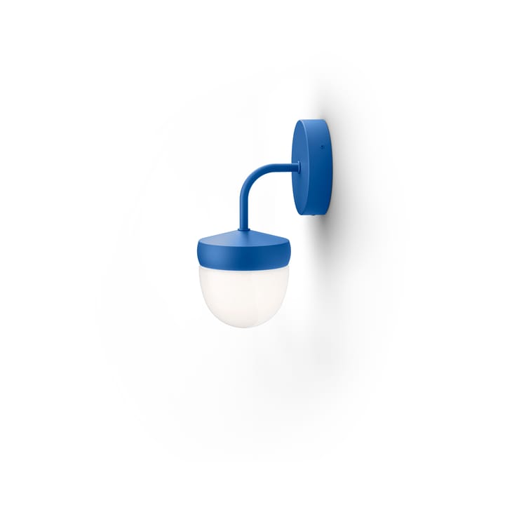 Lámpara de pared Pan esmerilado 10 cm - Azul - Noon