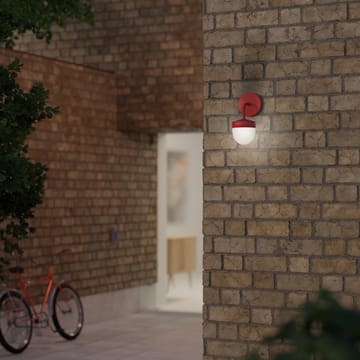 Lámpara de pared Pan esmerilado 10 cm - Rojo - Noon