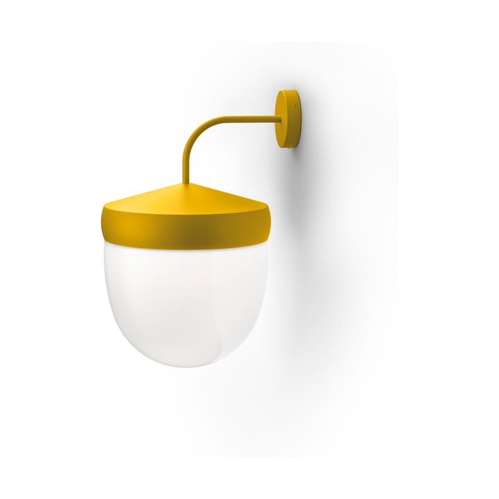 Lámpara de pared Pan esmerilado 30 cm - Amarillo dorado - Noon
