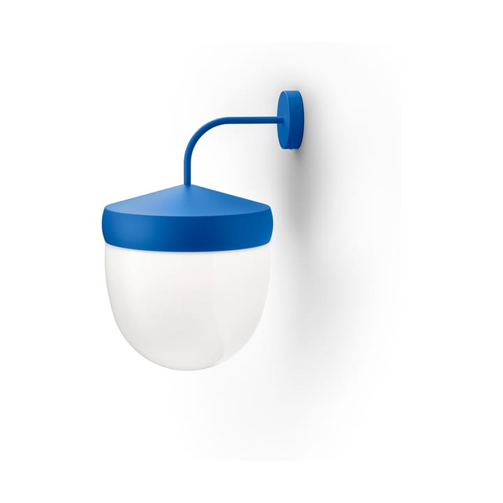 Lámpara de pared Pan esmerilado 30 cm - Azul - Noon