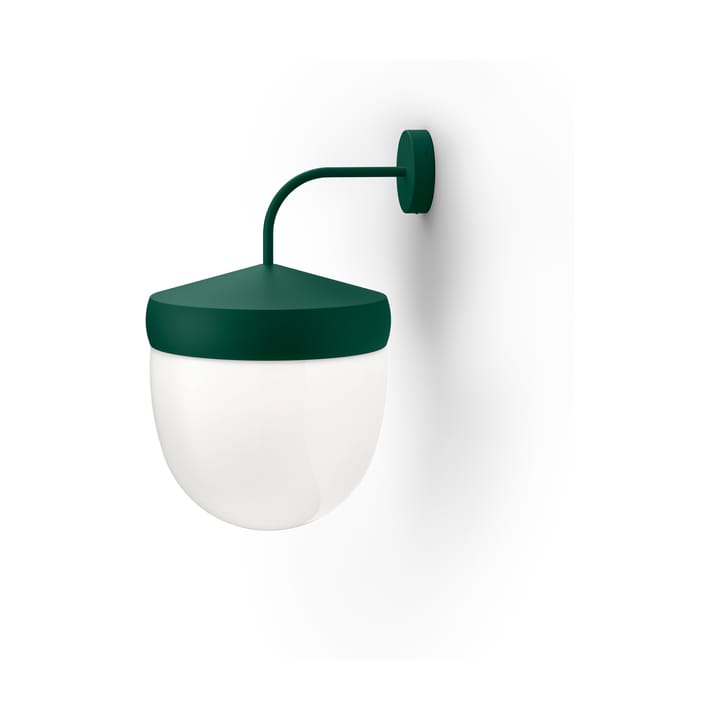 Lámpara de pared Pan esmerilado 30 cm - British racing green - Noon