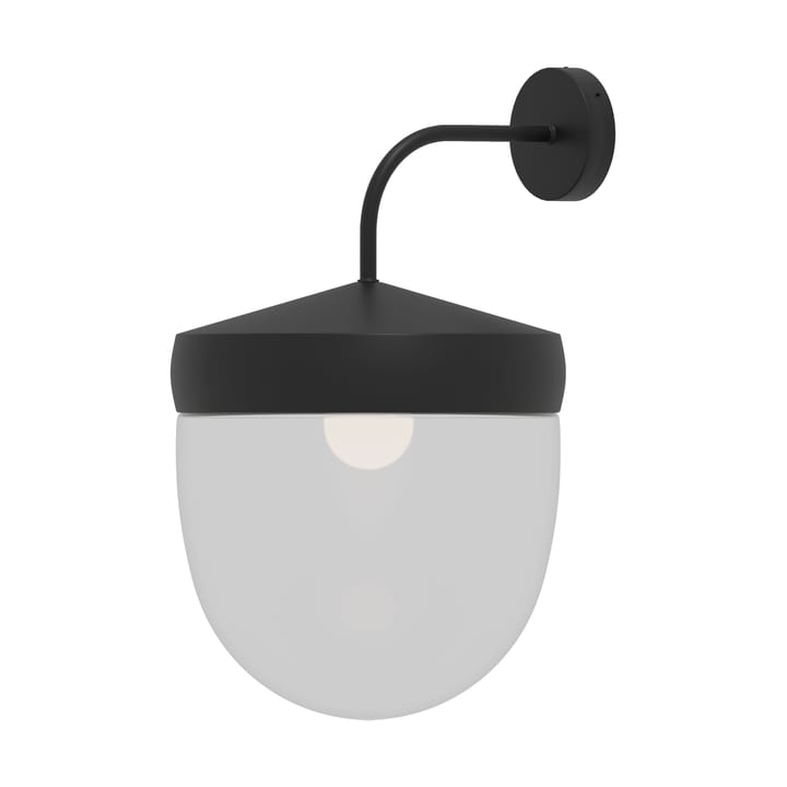 Lámpara de pared Pan transparente 30 cm - Negro - Noon