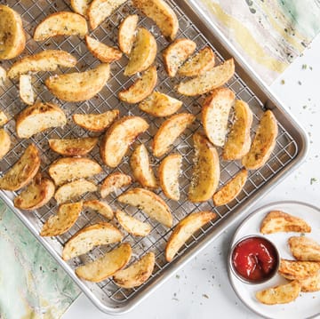Bandeja para hornear con parrilla Nordic Ware naturals - 32,7x45,4 cm - Nordic Ware