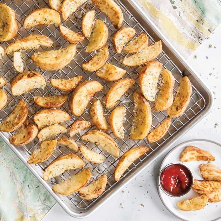 Bandeja para hornear con parrilla Nordic Ware naturals, 32,7x45,4 cm Nordic Ware