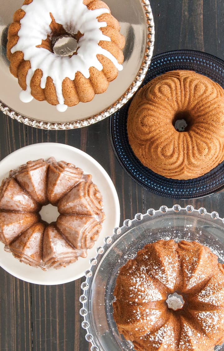 Molde de horno Nordic Ware bundt quartet, 2,1 L Nordic Ware