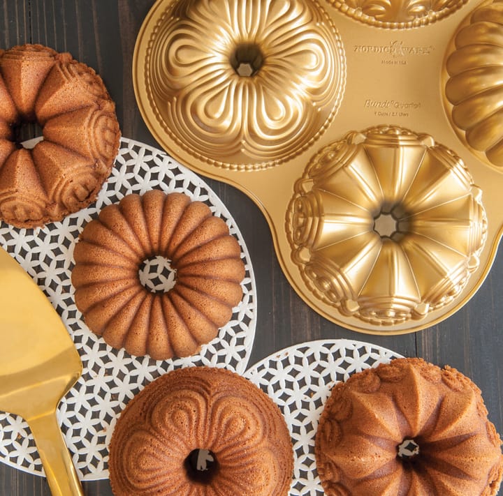 Molde de horno Nordic Ware bundt quartet, 2,1 L Nordic Ware