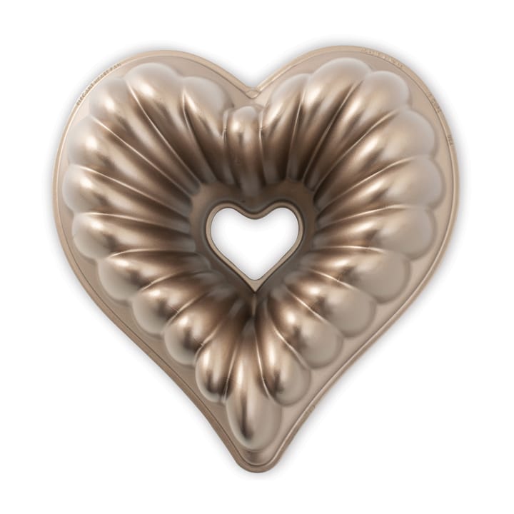 Molde de horno Nordic Ware elegant heart bundt - 2,4 L - Nordic Ware