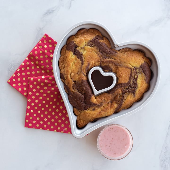 Molde de horno Nordic Ware elegant heart bundt, 2,4 L Nordic Ware