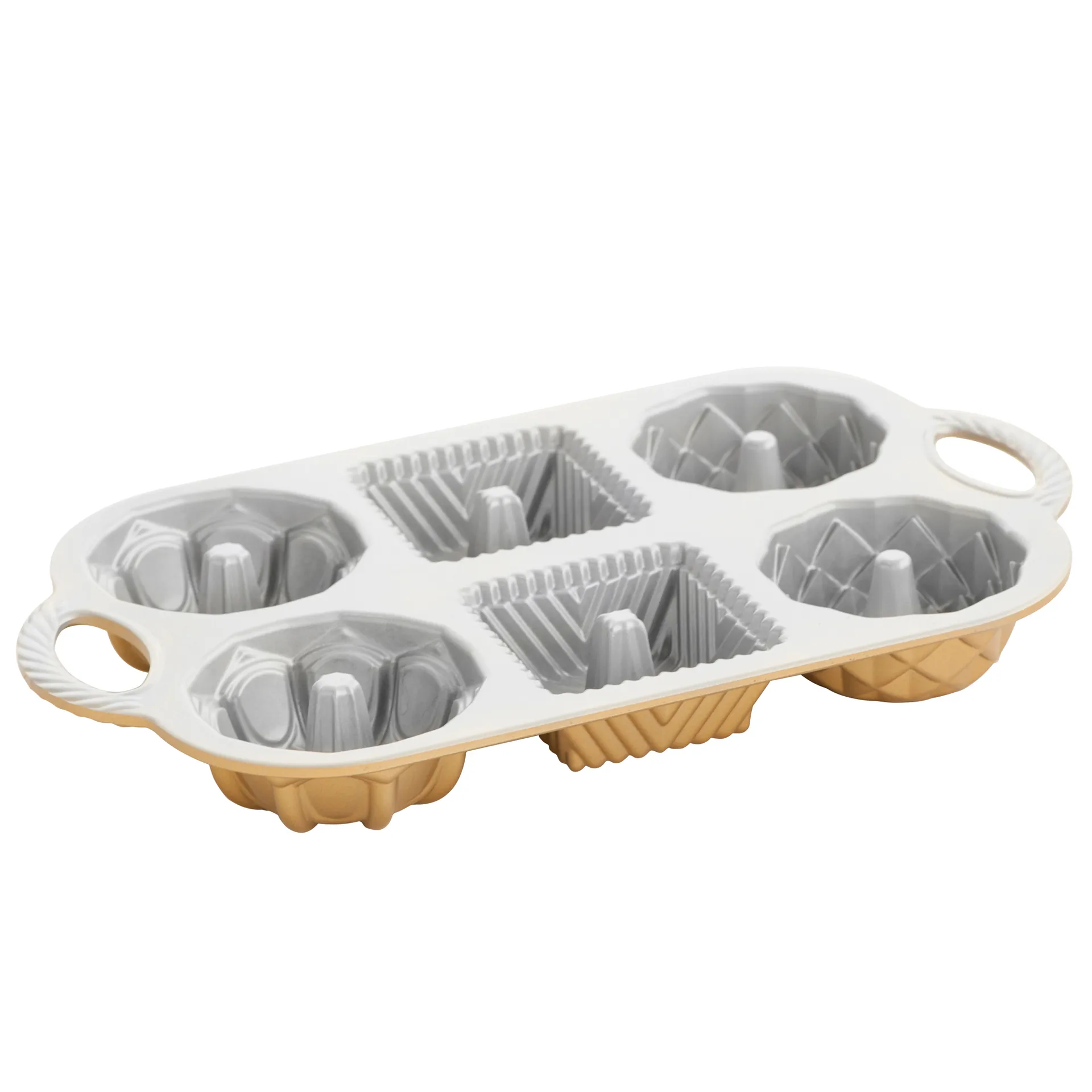 Molde de horno Nordic Ware geo bundtlette, 0,8 L Nordic Ware