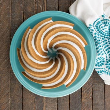 Molde de horno Nordic Ware heritage bundt plata - 2,4 L - Nordic Ware