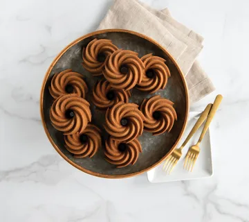 Molde de horno Nordic Ware heritage bundtlette oro - 0,9 L - Nordic Ware