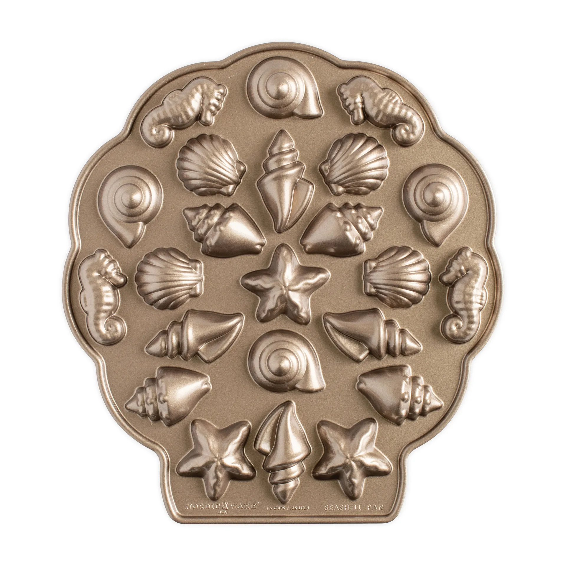Molde de horno Nordic Ware sea shell cakelet, 0,4 L Nordic Ware