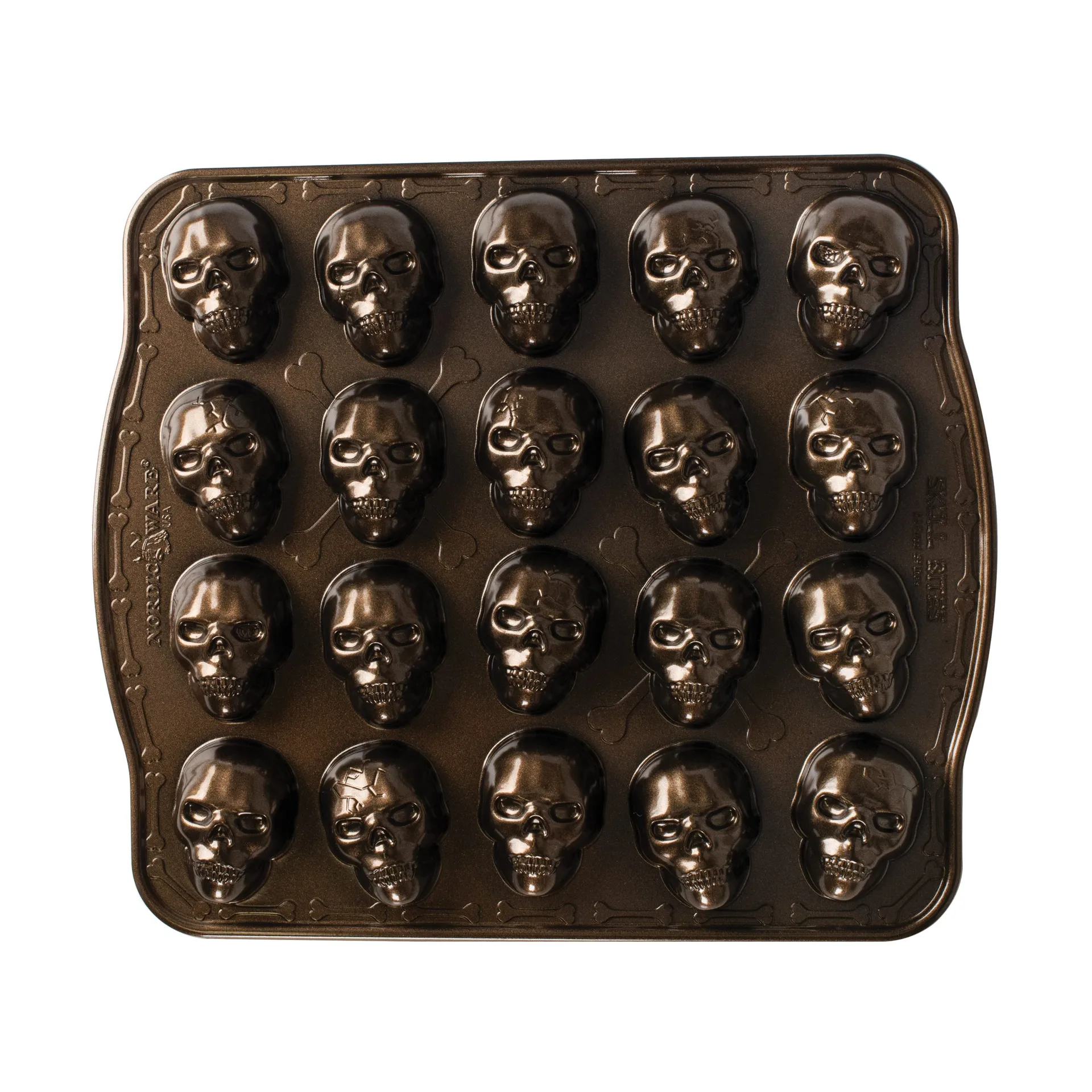 Molde Nordic Ware Skull Bites, Bronce Nordic Ware