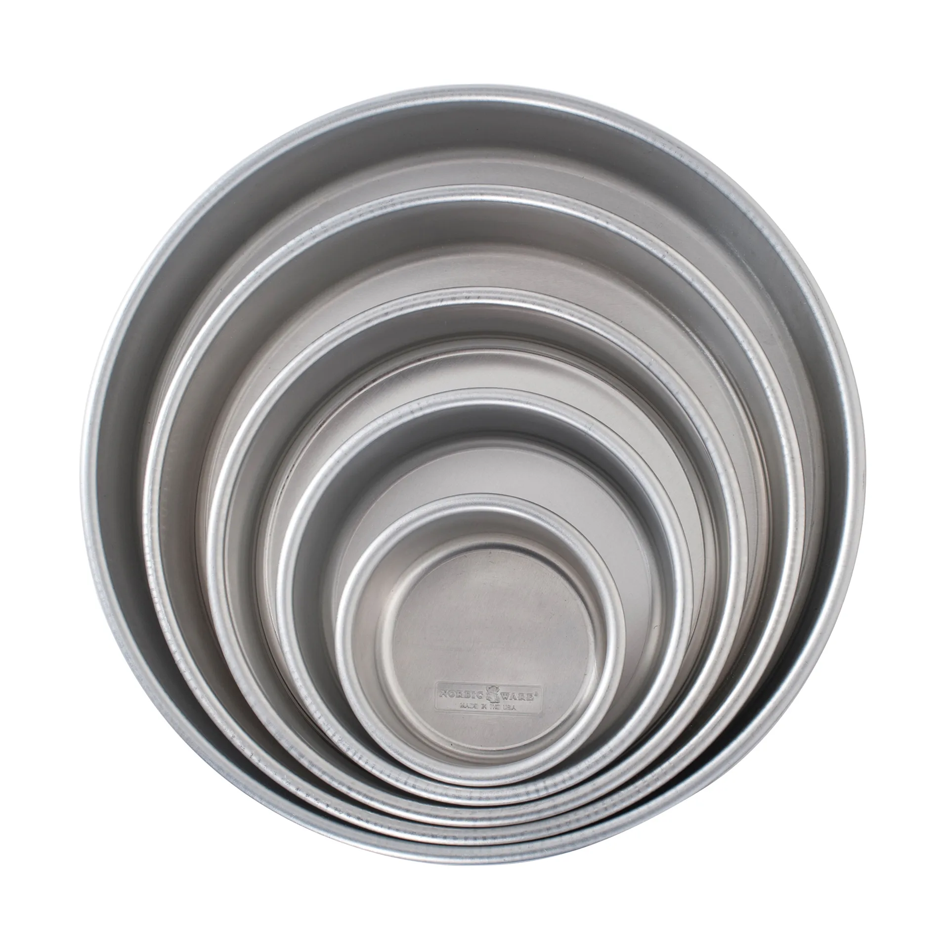 Molde para tarta de boda Nordic Ware Naturals 5 piezas, Aluminio Nordic Ware