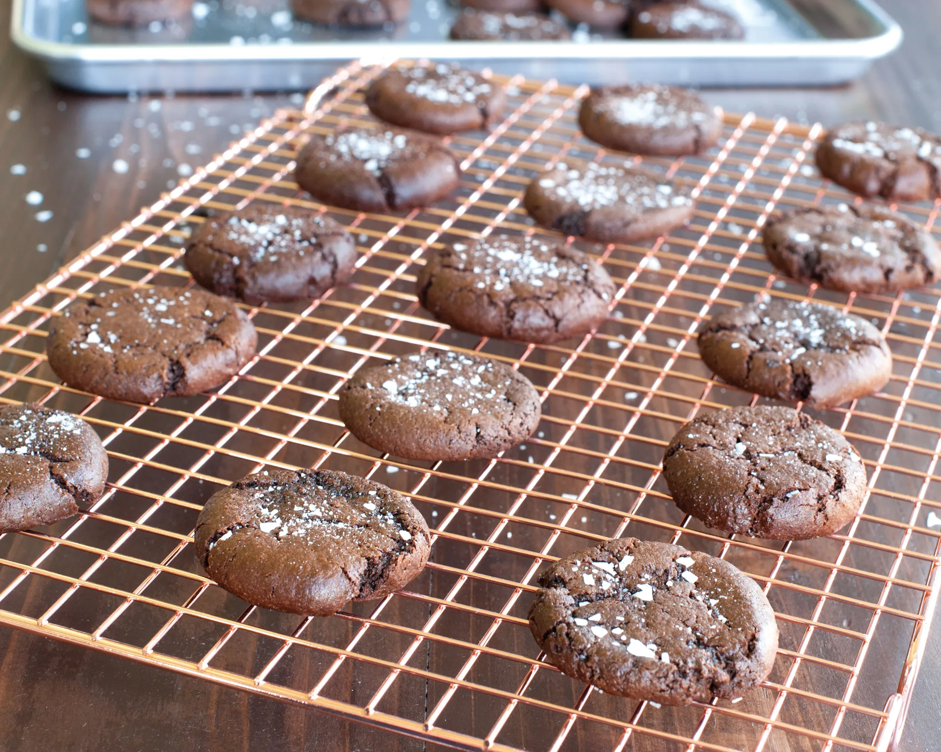 Salvamanteles metálico Nordic Ware grande 28,9x42,5 cm, Cobre Nordic Ware