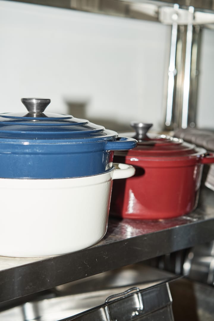 Cazuela de hierro fundido Nordwik 5 L, Blanco Nordwik
