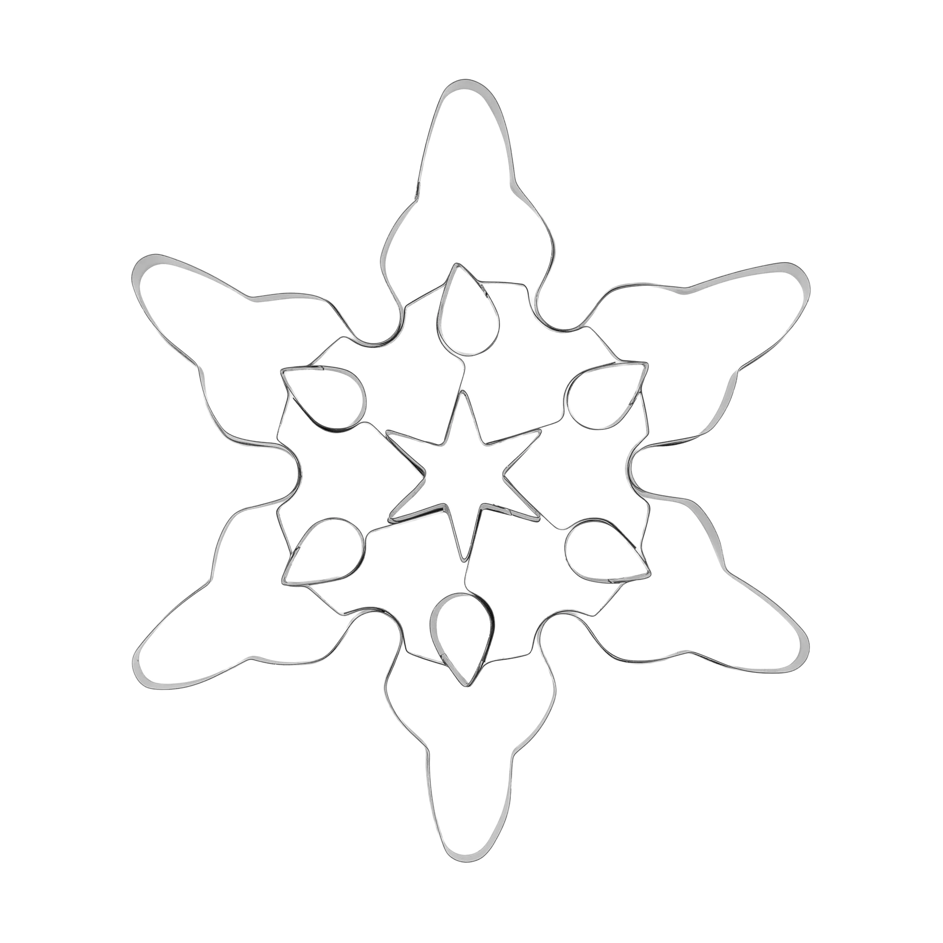 Cortador de galletas copo de nieve Nordwik, Mediano Nordwik