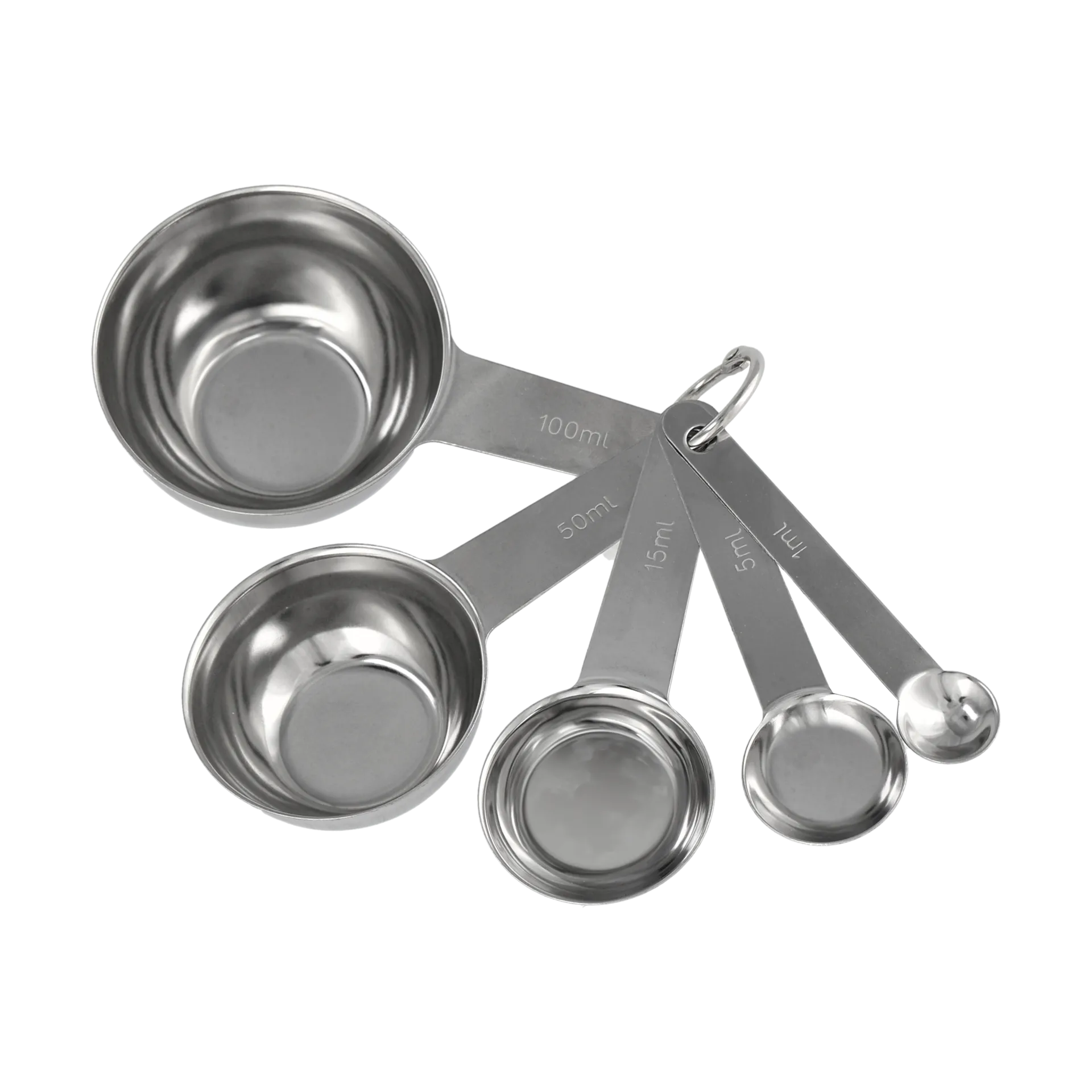 Cucharas medidoras Nordwik 5 piezas, Acero inoxidable Nordwik