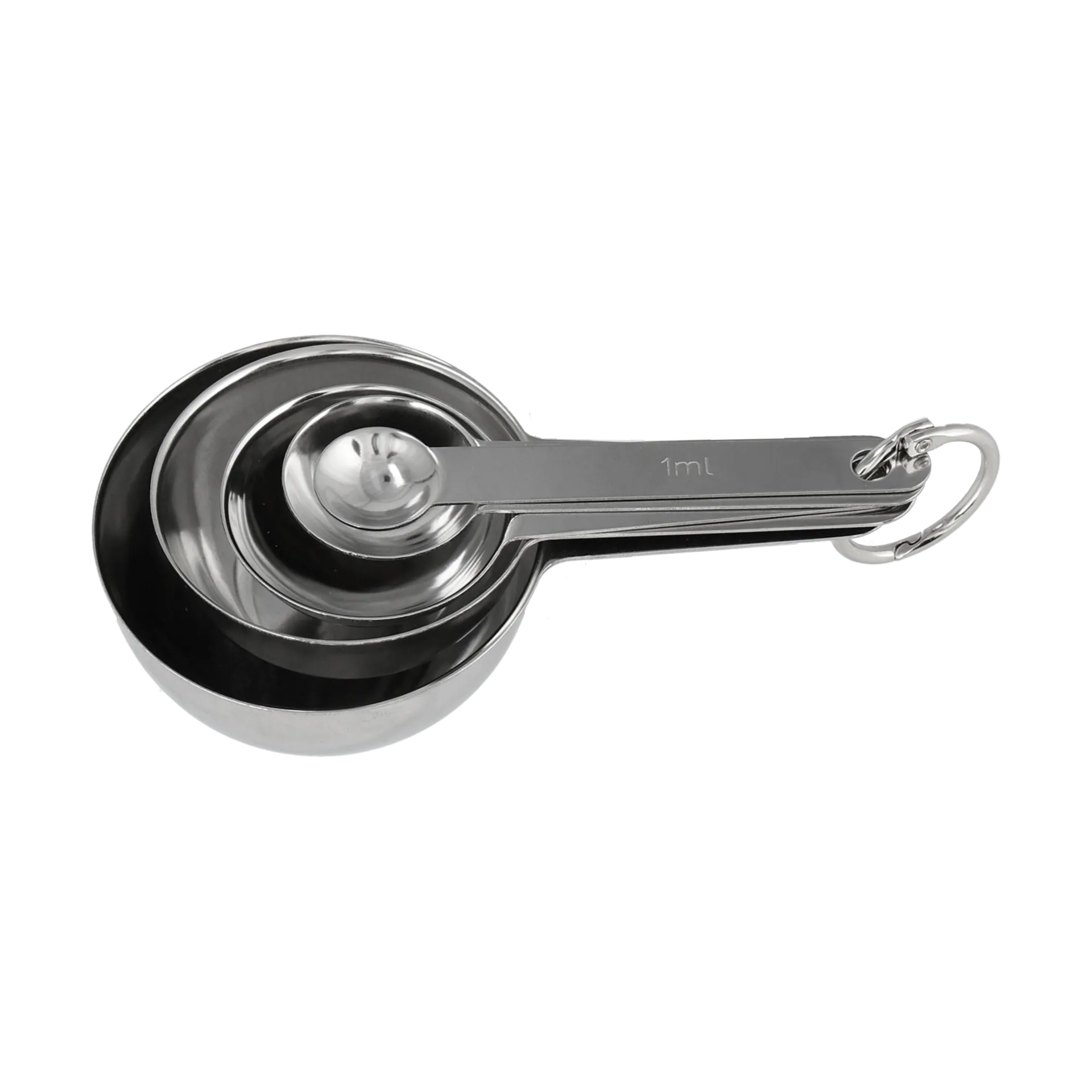 Cucharas medidoras Nordwik 5 piezas, Acero inoxidable Nordwik