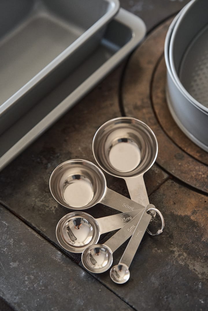 Cucharas medidoras Nordwik 5 piezas, Acero inoxidable Nordwik