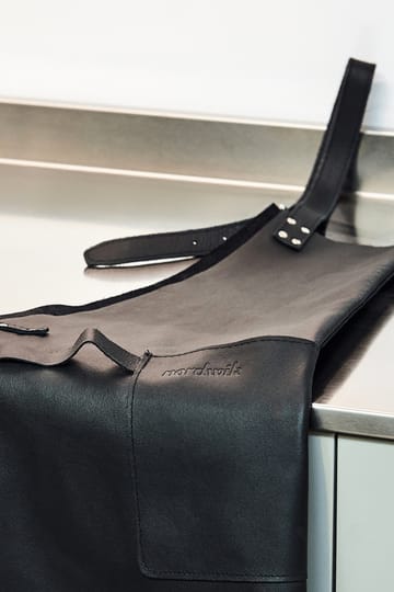 Delantal de cuero Nordwik  - Negro - Nordwik