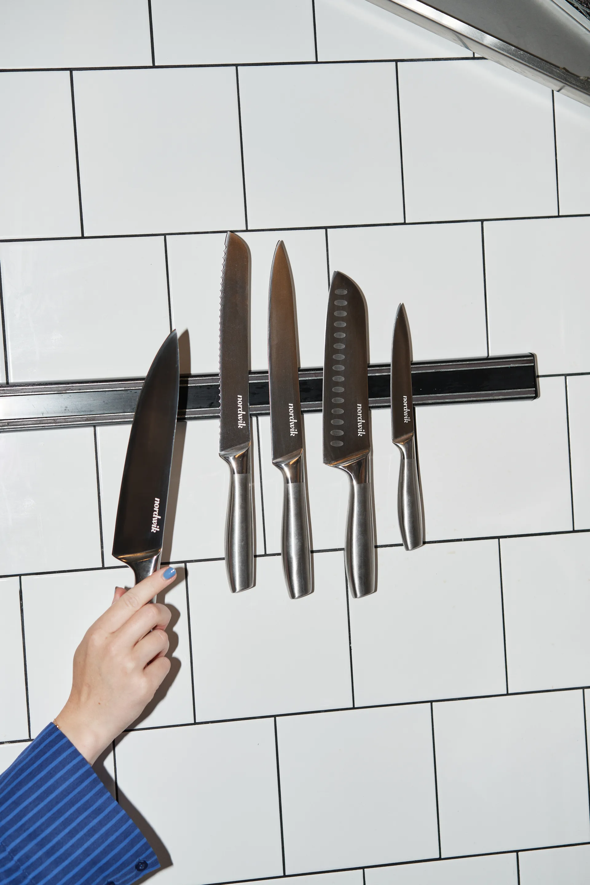 Juego de cuchillos Nordwik 5 piezas, Acero inoxidable Nordwik