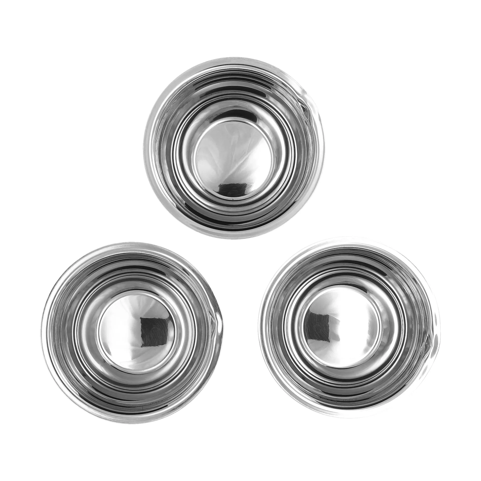 Mini cuencos con tapa premium Nordwik, Pack de 3 Nordwik